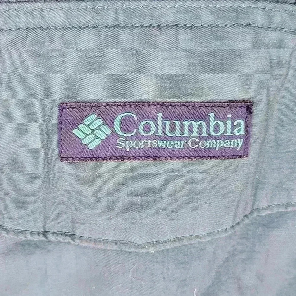 Columbia Vintage Teal Pullover Windbreaker No Size Small-Medium - Picture 2 of 11